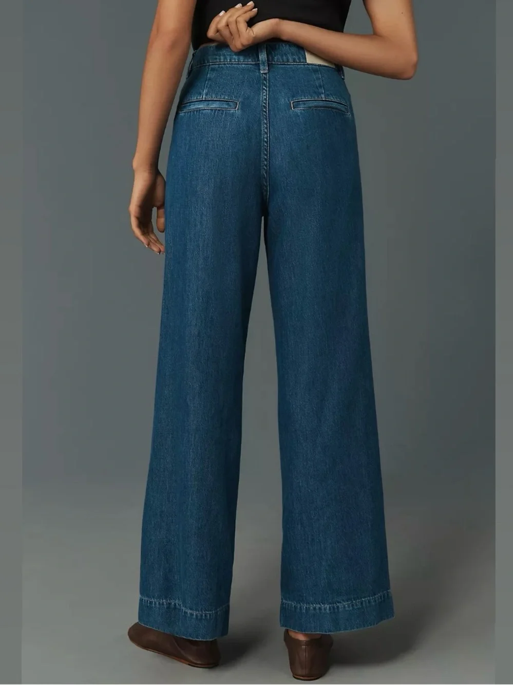 Pistola Victoria High Rise Wide Leg Trouser Jeans - Picture 2 of 8